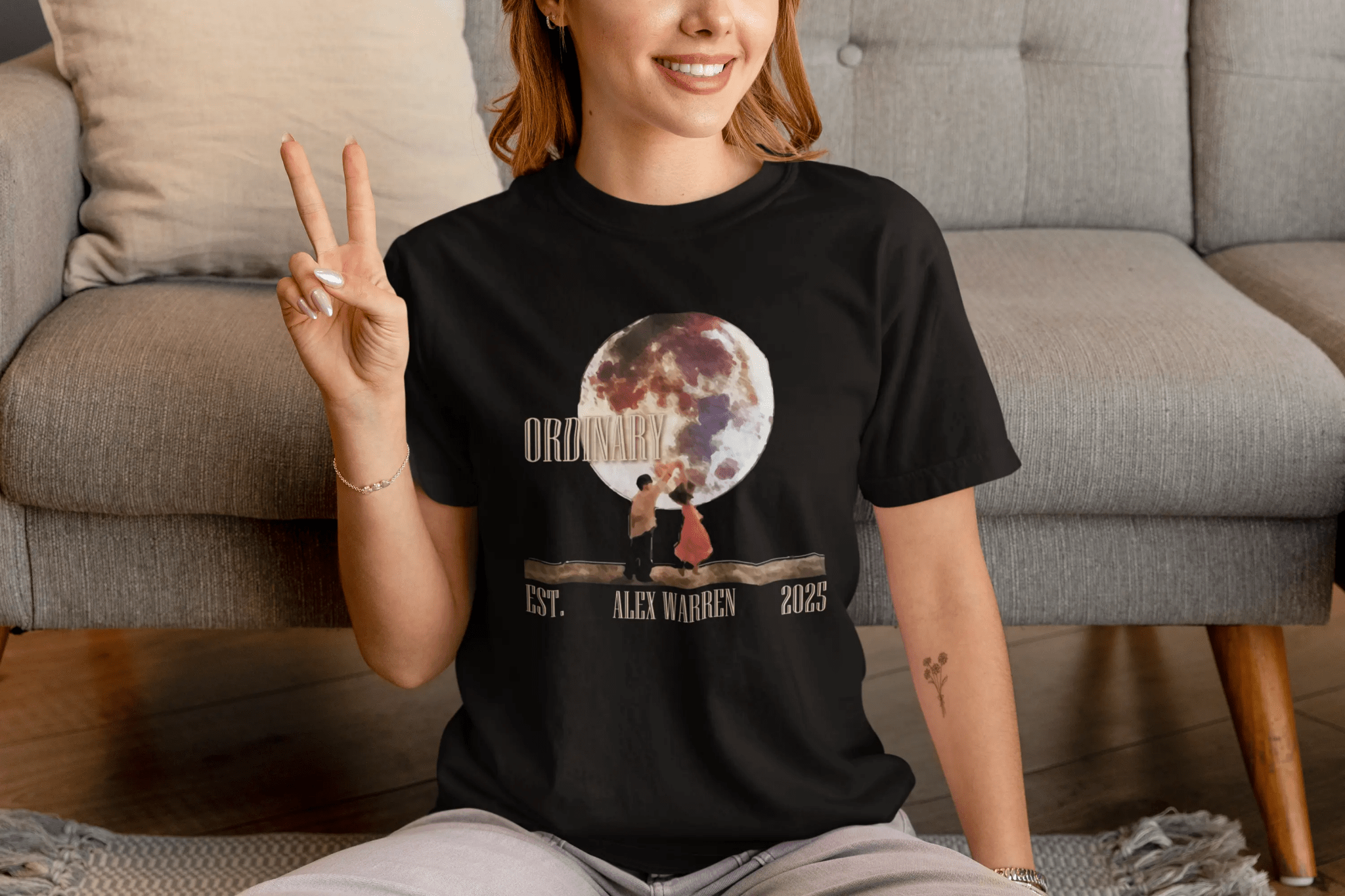 Alex Warren Ordinary T-Shirt - Texalse