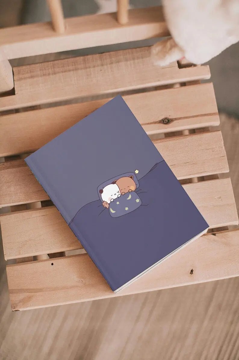 Bubu Dudu Journal, Kawaii Couple Notebook - Texalse