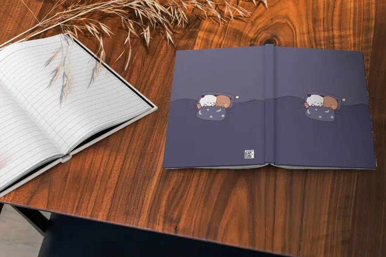Bubu Dudu Journal, Kawaii Couple Notebook - Texalse