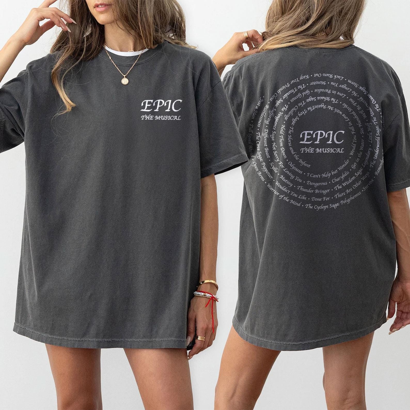 EPIC Musical Comfort Colors Shirt: Greek Mythology Theatre Hoodie