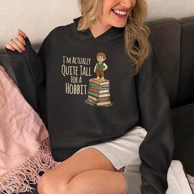 I'm Actually Quite Tall For A Hobbit T-Shirt - Texalse