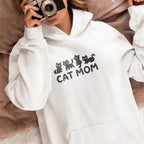 Minimalist Cat Mom Sweatshirt, Shirt, Hoodie - Texalse