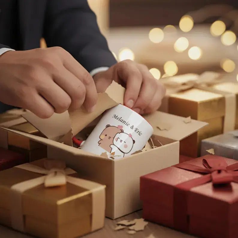 Personalized Couple Bubu Dudu Mug - Texalse