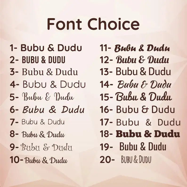 Personalized Couple Bubu Dudu Mug - Texalse