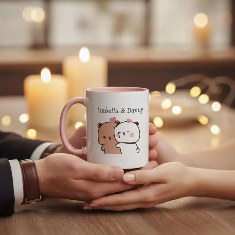 Personalized Couple Bubu Dudu Mug - Texalse