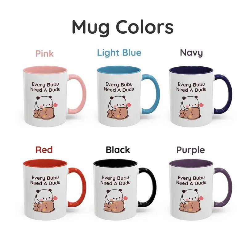 Personalized Couple Bubu Dudu Mug - Texalse