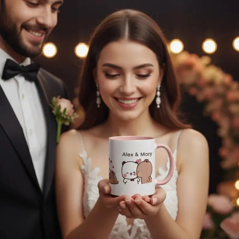 Personalized Couple Bubu Dudu Mug - Texalse